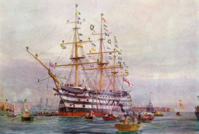 A Trafalgar Anniversary by William Lionel Wyllie